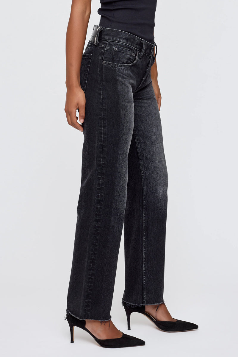 MOUSSY VINTAGE GLENCOE LOW-RISE STRAIGHT