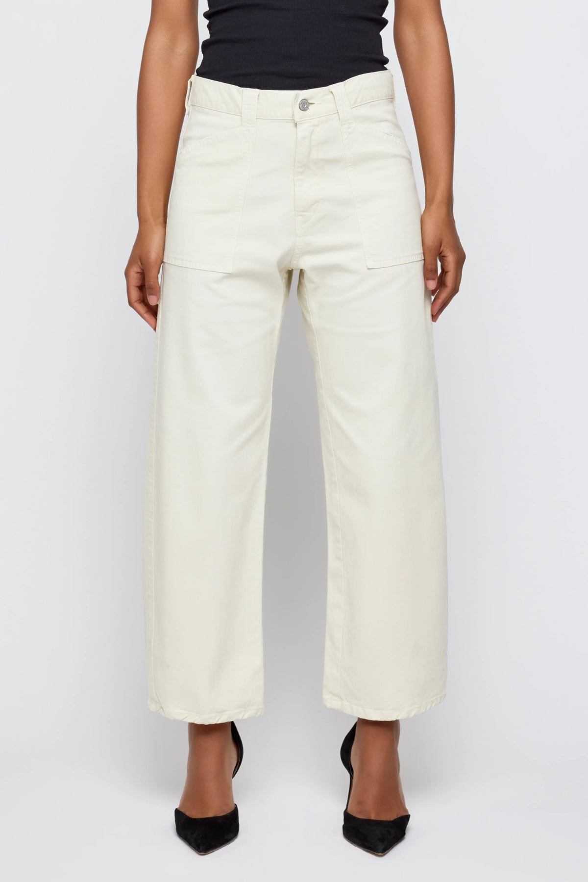 MOUSSY VINTAGE GUSSET CARGO - Pomonok Ivory