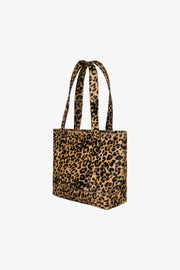 SPRWMN LEOPARD PONY HAIR RAI BAG