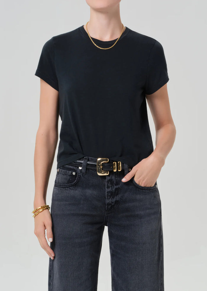 Citizens of Humanity Kyle Tee In Washed Black