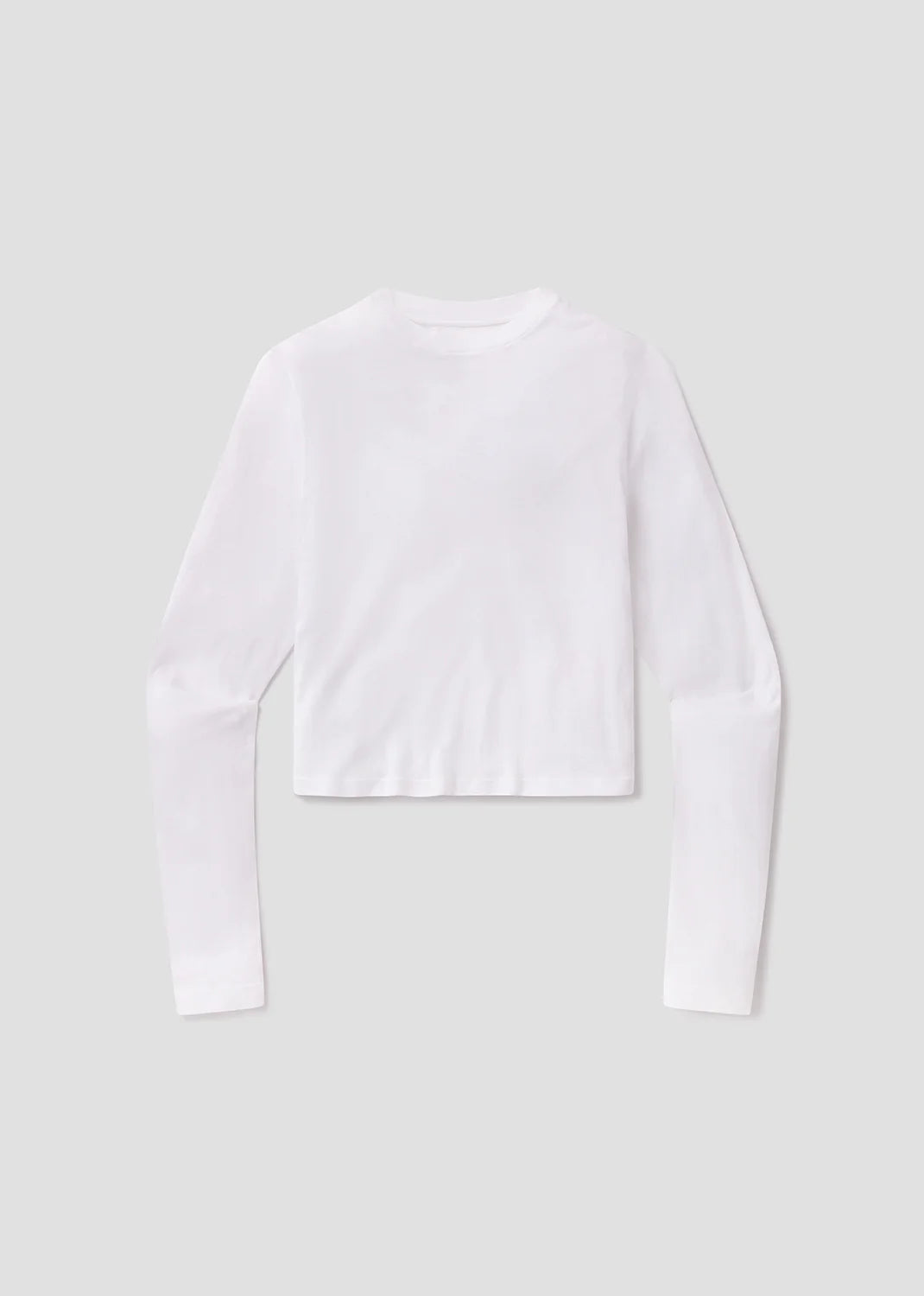 Citizens of Humanity Sabine Cropped Long Sleeve In White