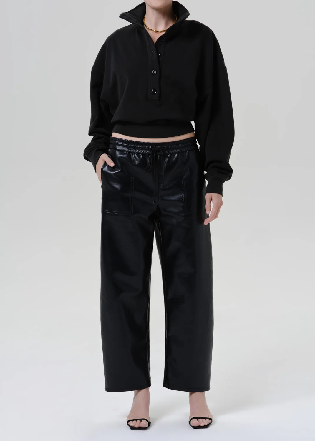 Citizens of Humanity Mirelle Funnel Neck In Juniper
