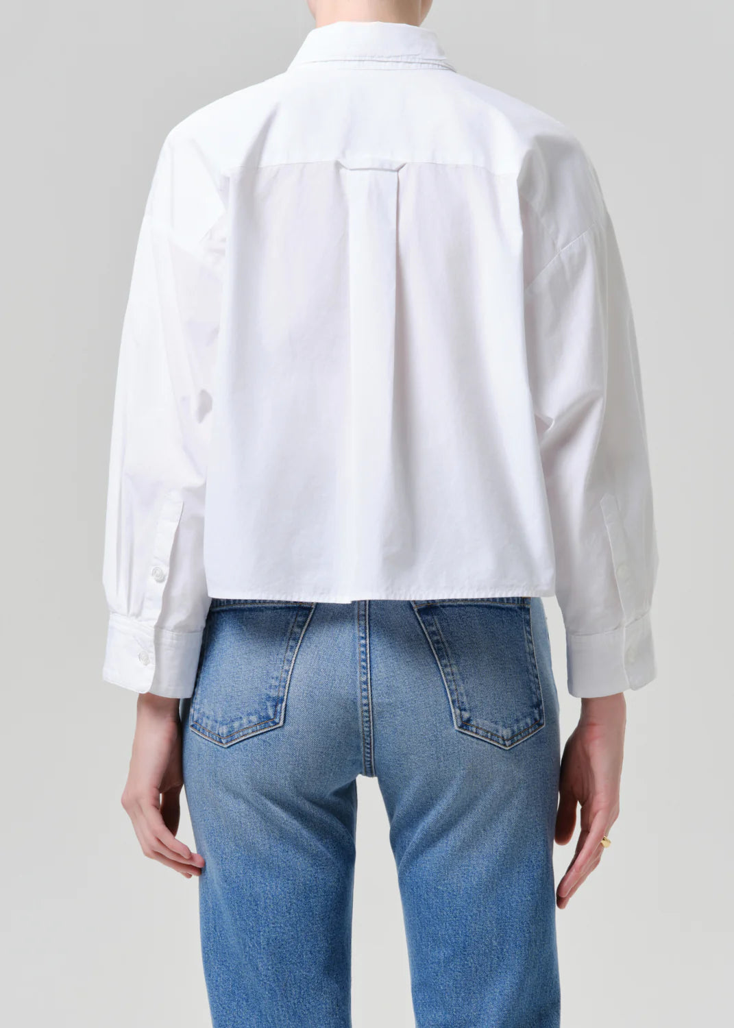 CITIZENS OF HUMANITY Petit Ami Shirt In Optic White