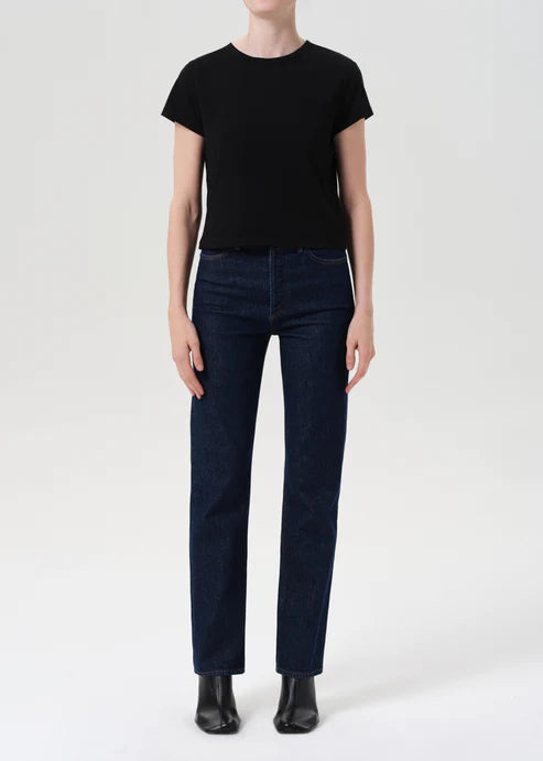 AGOLDE 90'S PINCH WAIST HIGH RISE STRAIGHT LONG (COMFORT STRETCH) - REISSUE