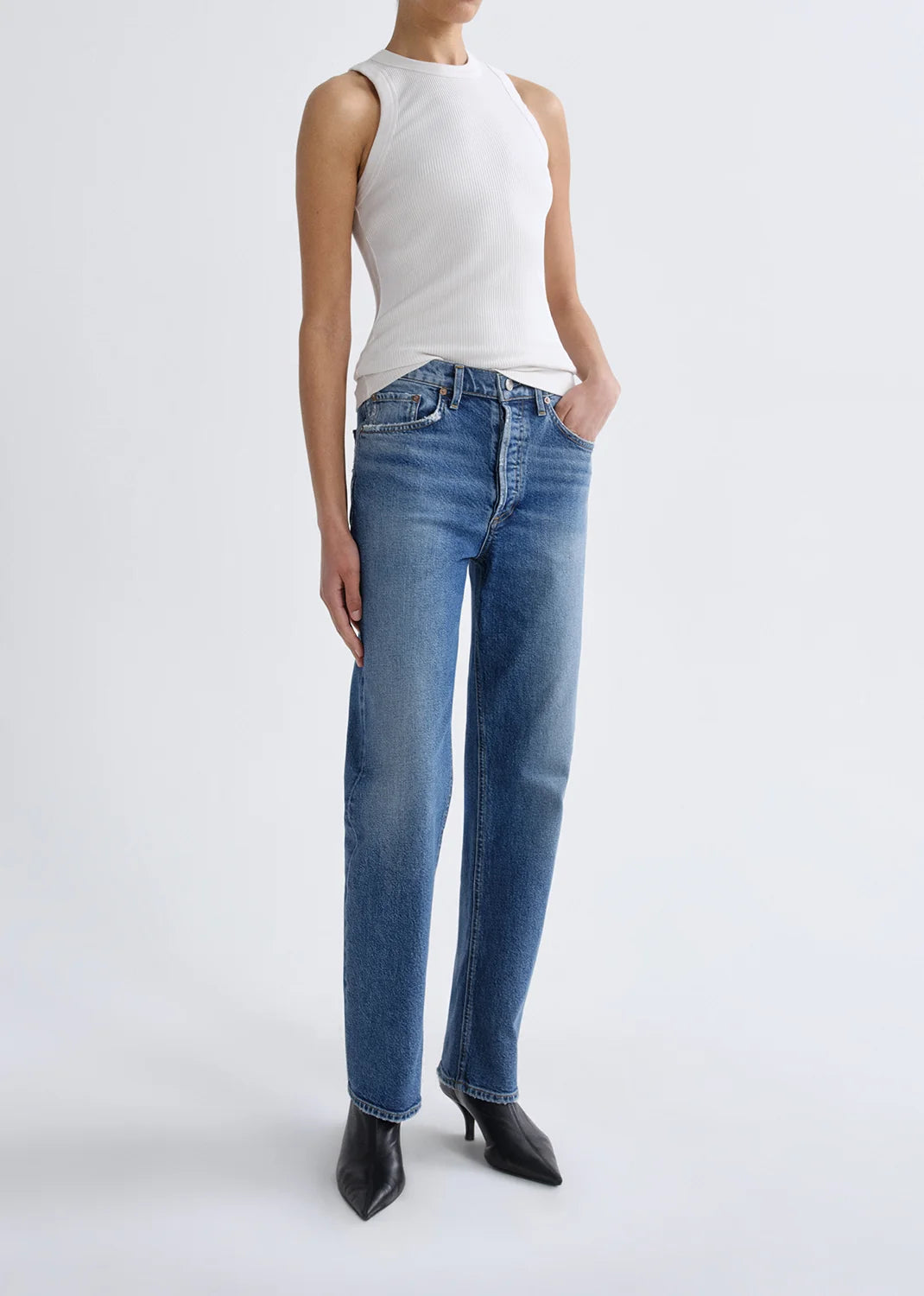 Agolde Lana Jean (Comfort Stretch) In Waive