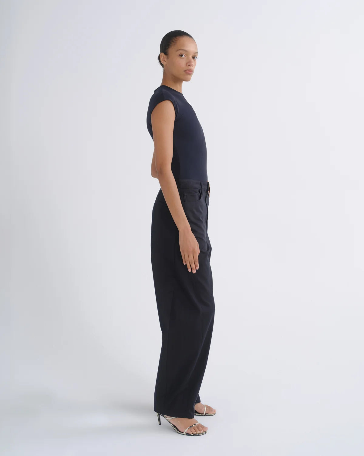 Agolde LUNA TROUSER - Obscura