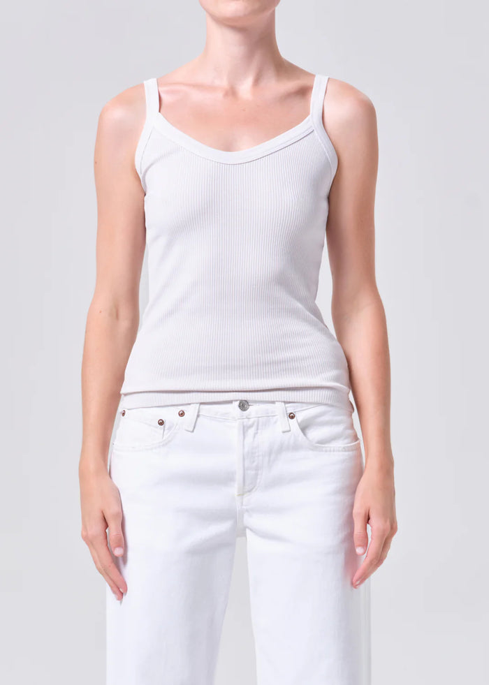 AGOLDE Jordan Tank - Powder