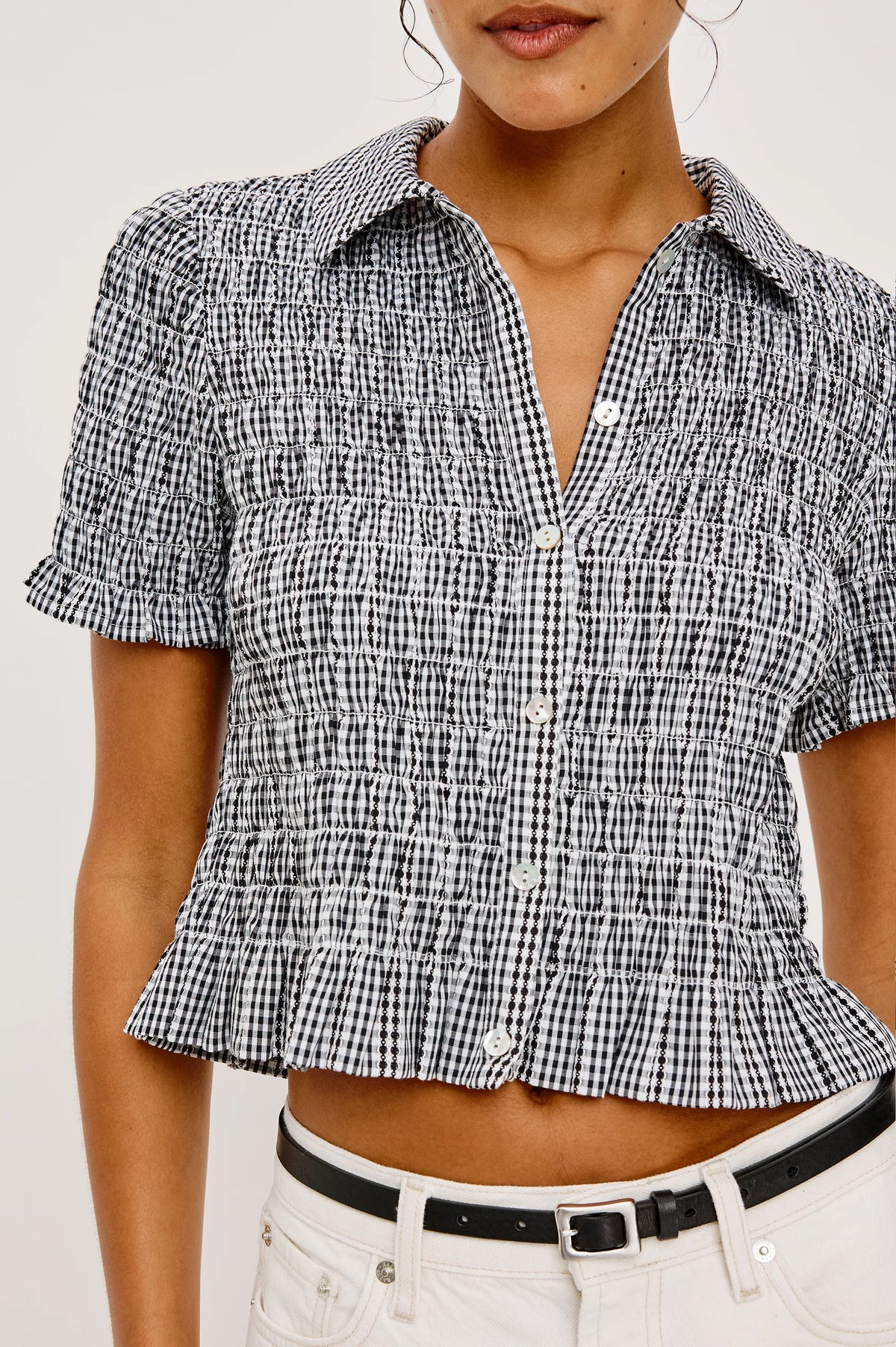 Rails Alton Shirt Black Gingham