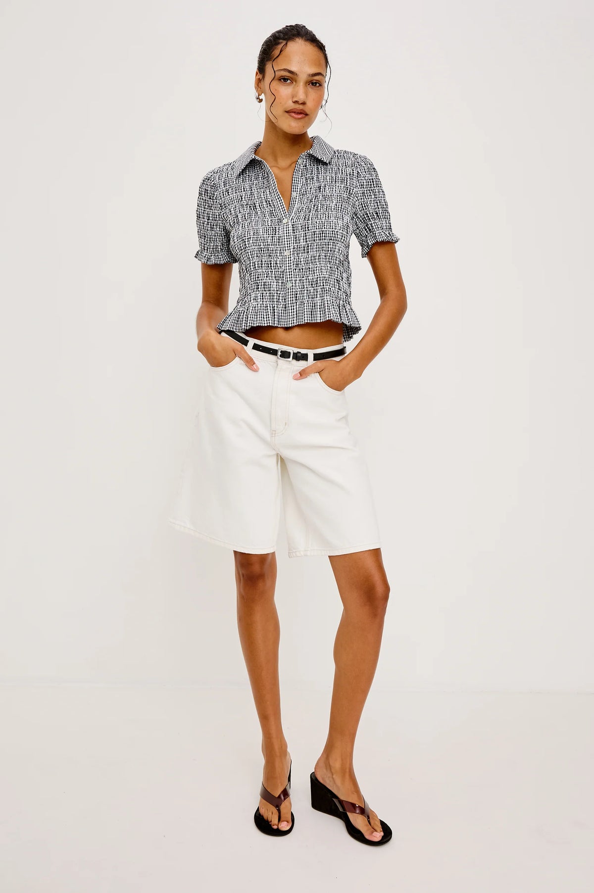 Rails Alton Shirt Black Gingham