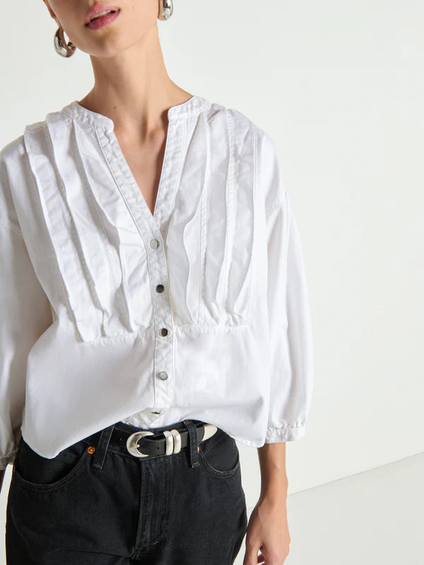 Nation Ltd Amelia Ruffle Shirt