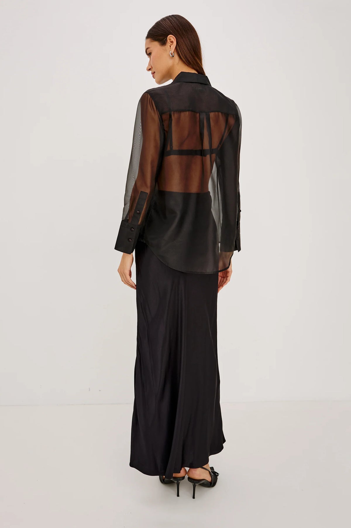 Rails Bretton Shirt Black Organza