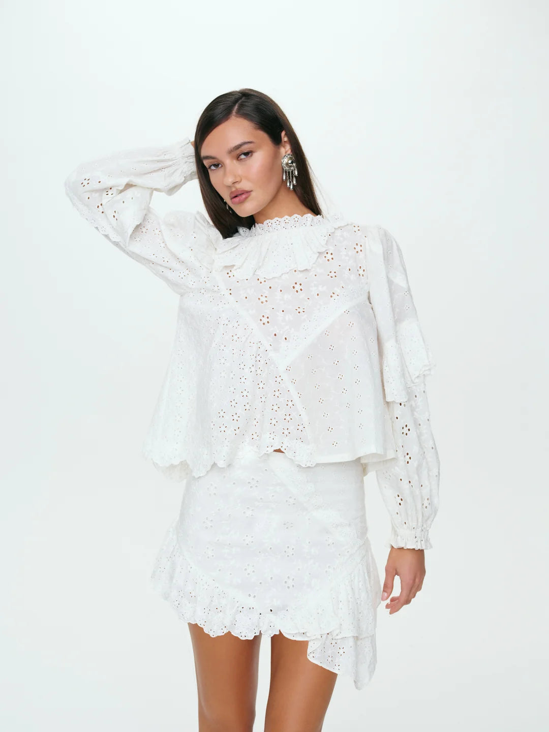 For Love & Lemons Lola Mini Skirt
