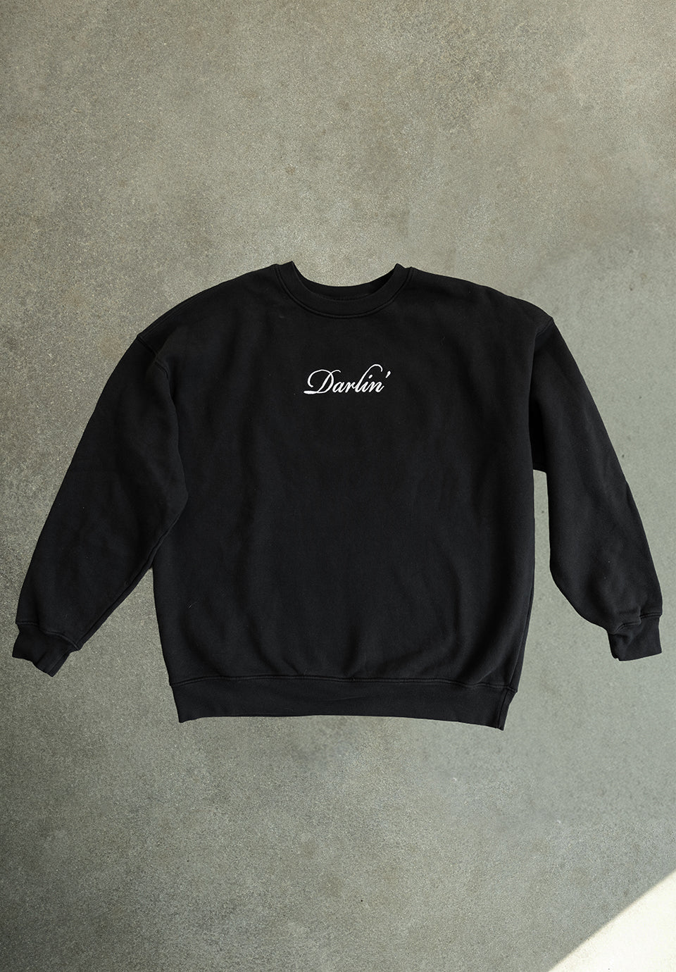 Darlin' SIGNATURE CREWNECK - BLACK