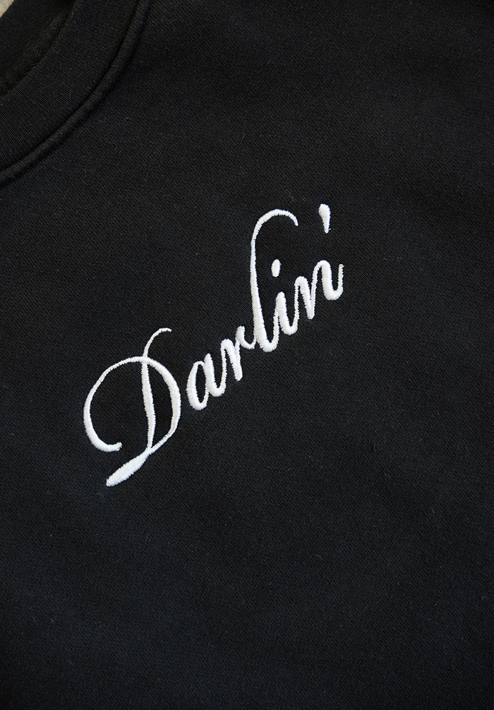 Darlin' SIGNATURE CREWNECK - BLACK