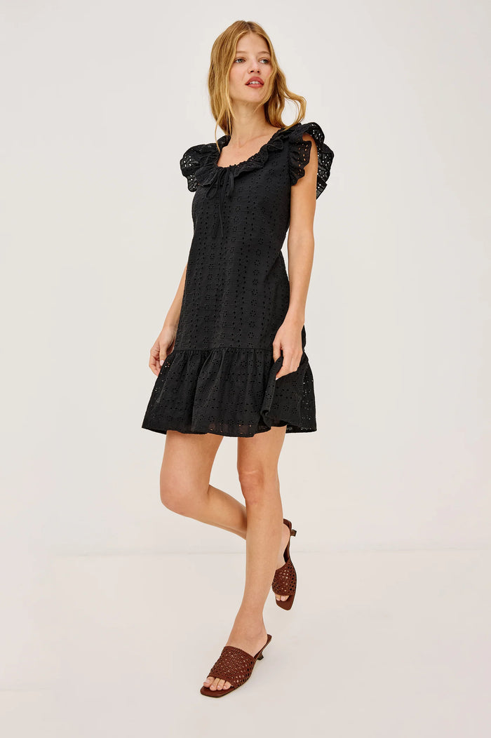 Rails Essie dress Black Eyelet
