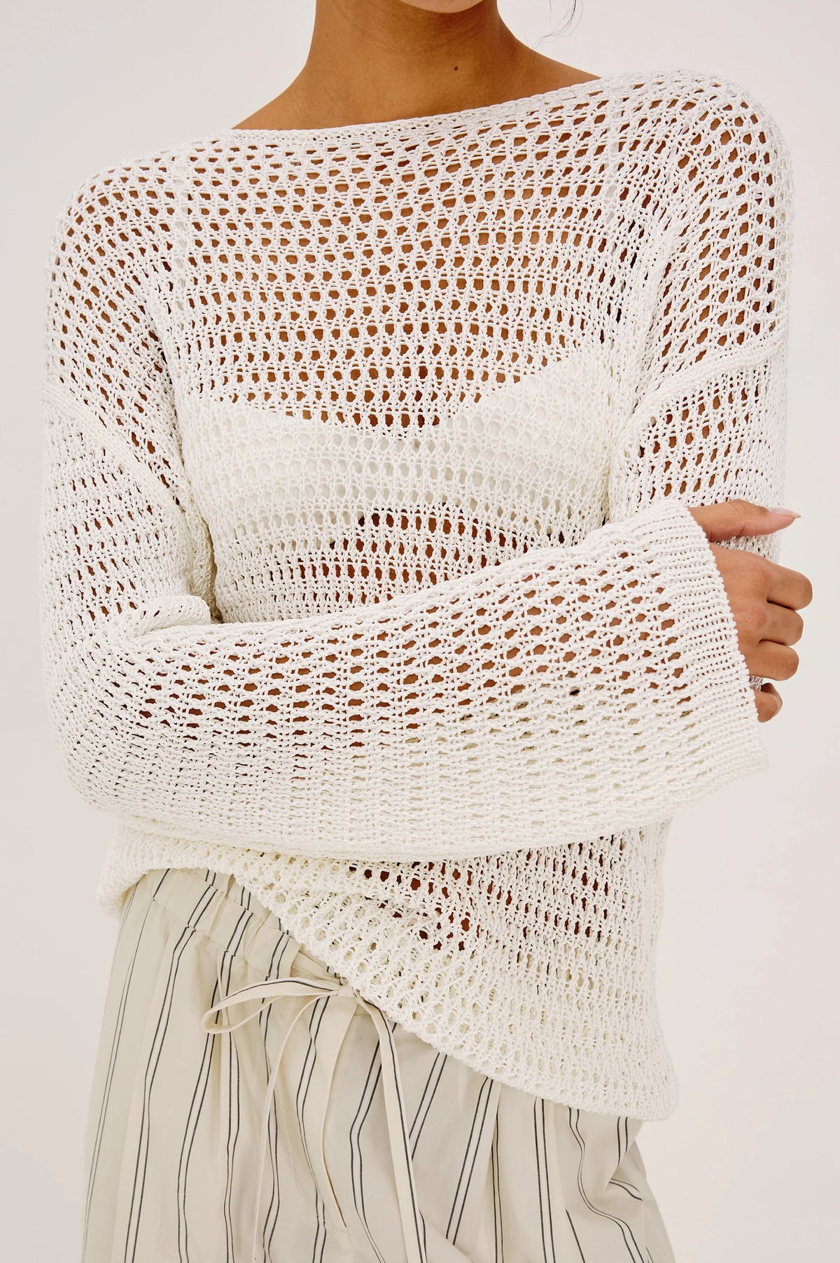 Rails Evangeline Sweater Ivory