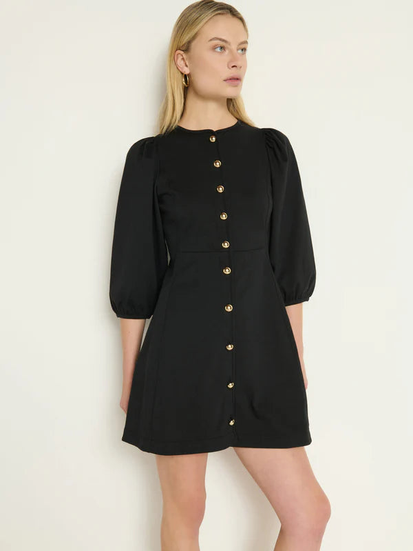 Nation Gilda Mini Dress - Black