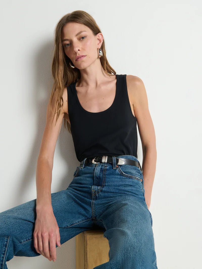 Nation Hailey Tank Black