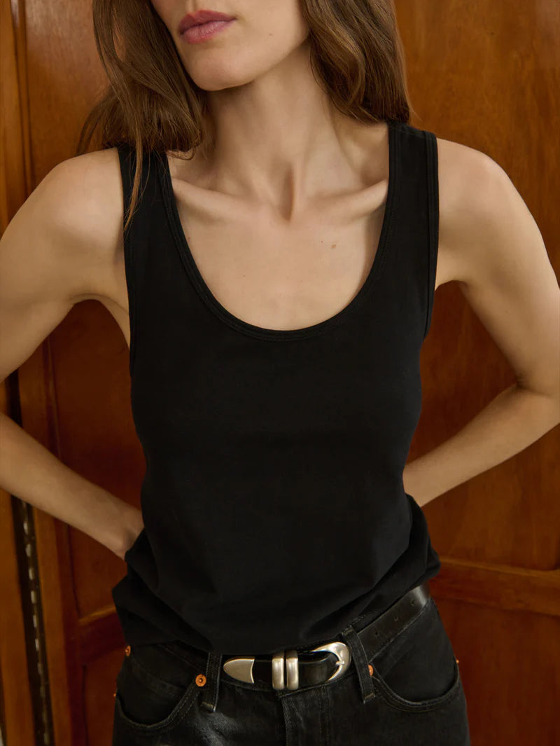Nation Hailey Tank Black