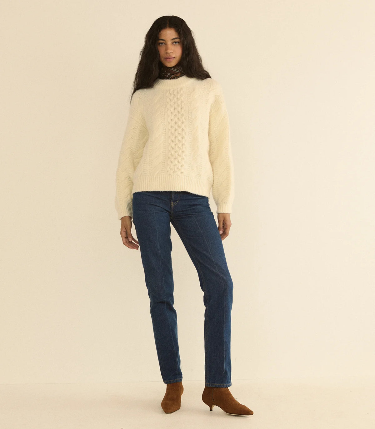 Dôen HALLSTATT SWEATER IN IVORY