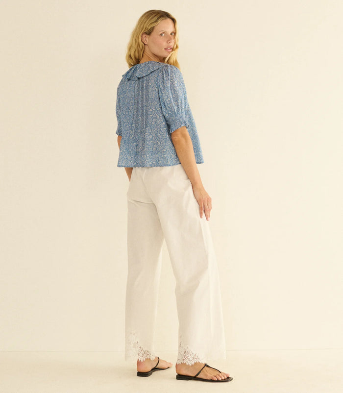 Dôen HENRI TOP IN BLUE GARDEN BLOOM