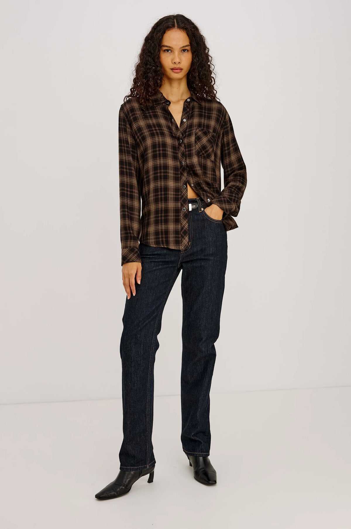 Rails Hunter Shirt Almond Black