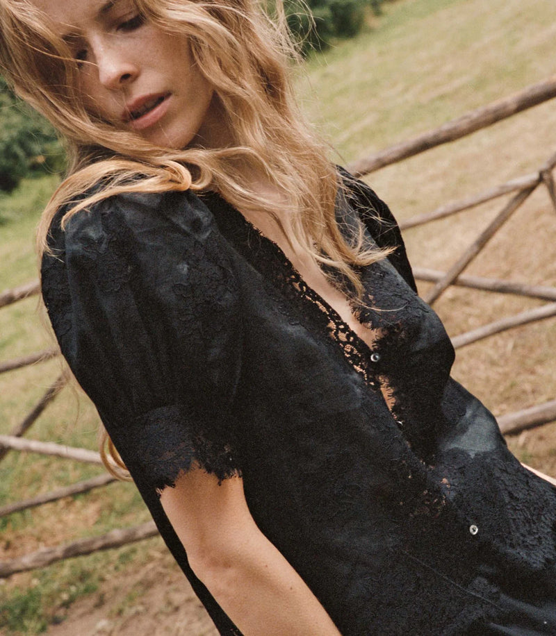 Dôen IDELLA TOP IN BLACK