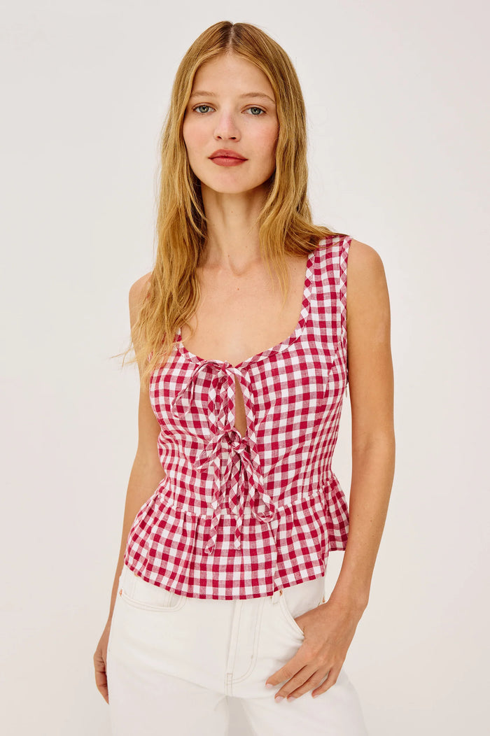 Rails Jonah top Picnic Check