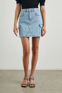 RAILS Laurel Cargo Skirt Crystal Blue