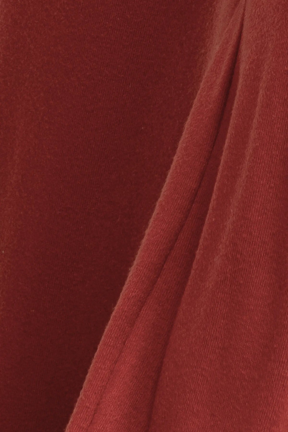 Leset Lauren Wrap Top Rust