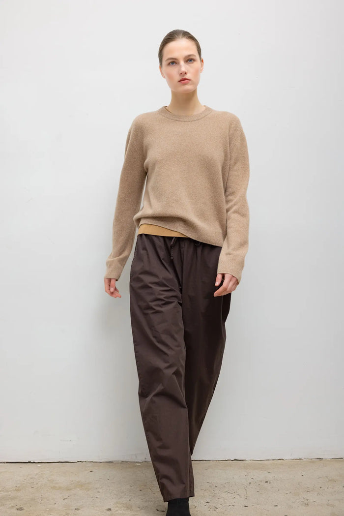 Leset Kyoto Drawstring Pant Chocolate