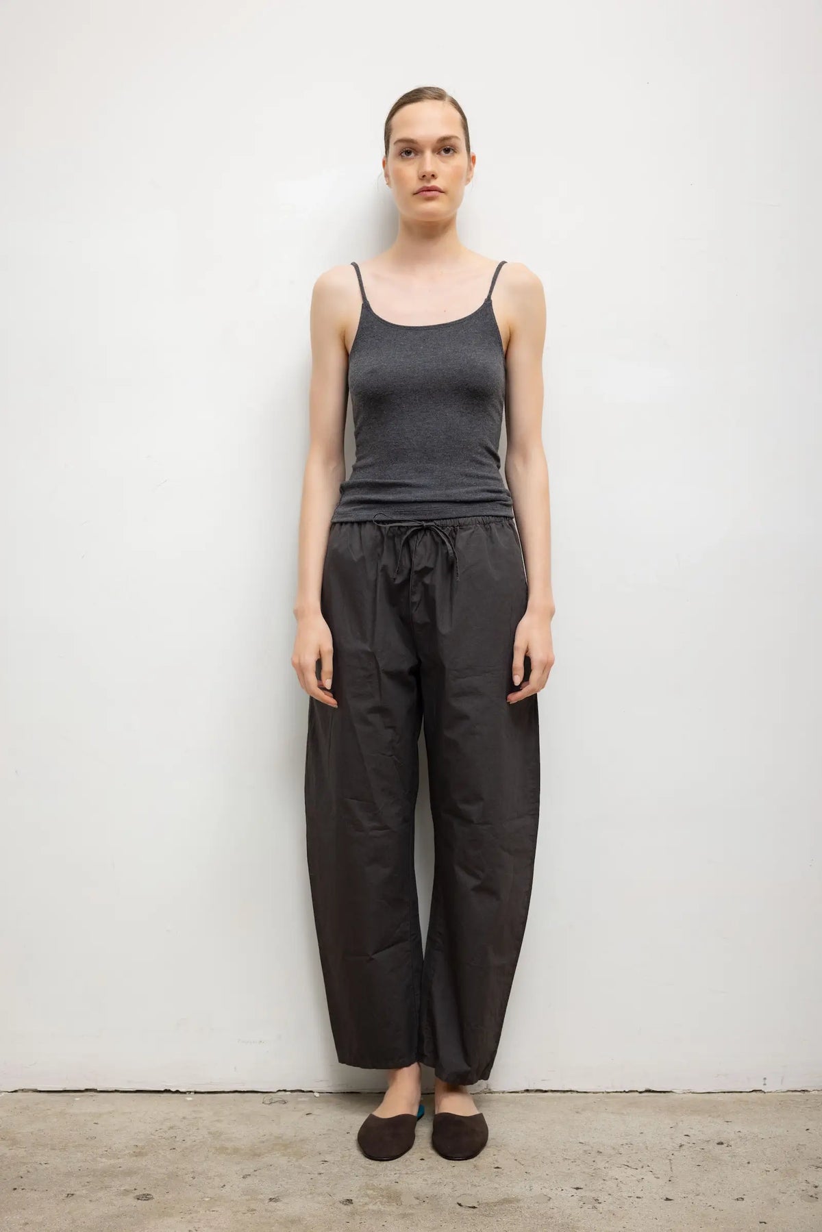 Leset Kyoto Drawstring Pant Slate