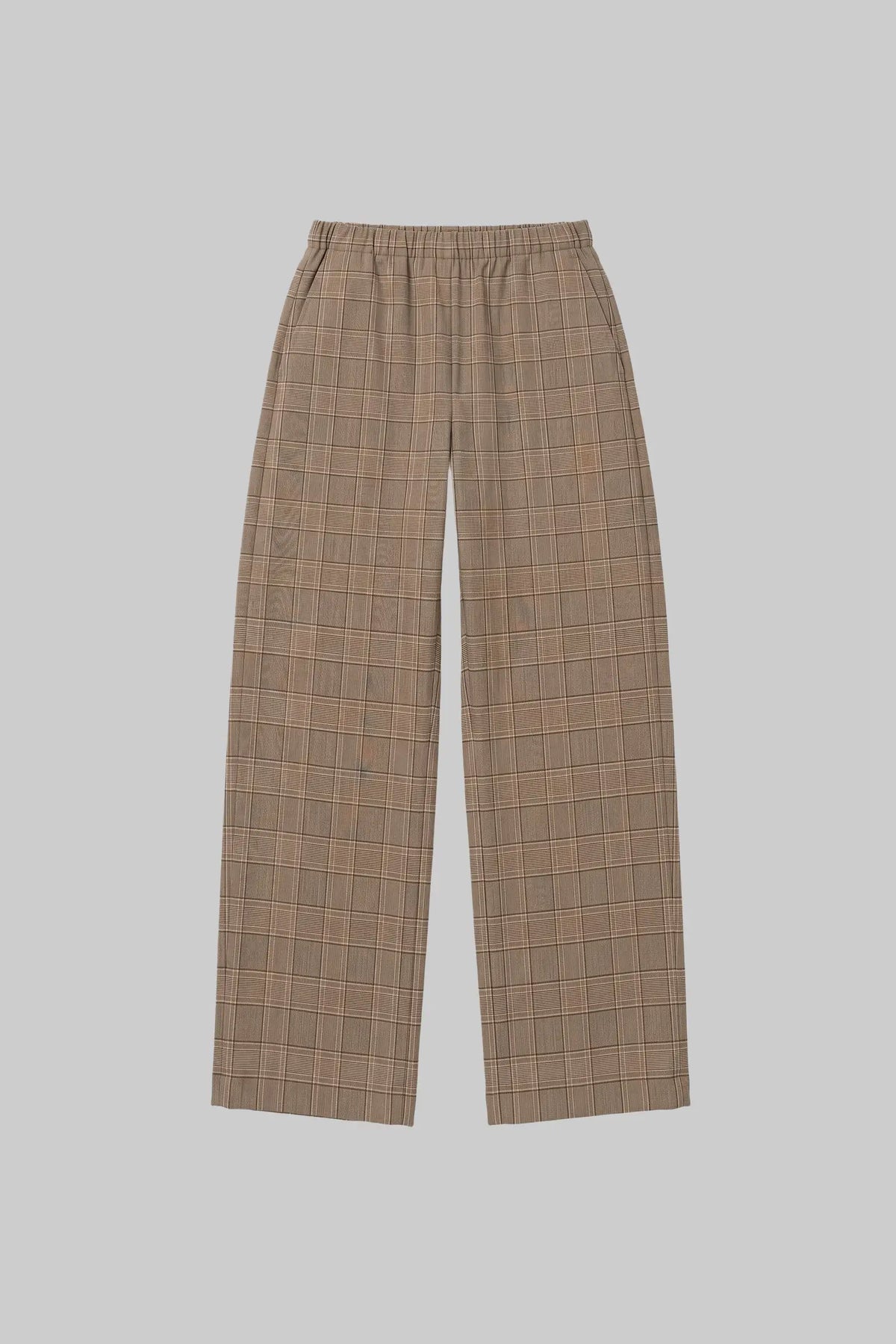 Leset Mia Pocket Pant Camel Plaid