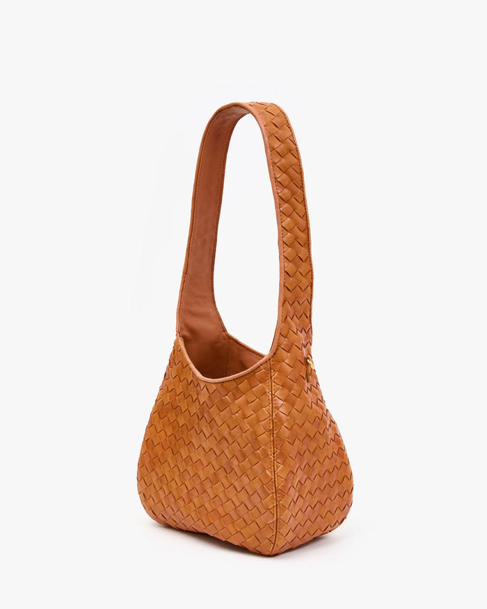 Clare V. Petit Bando Natural Woven Diagonal