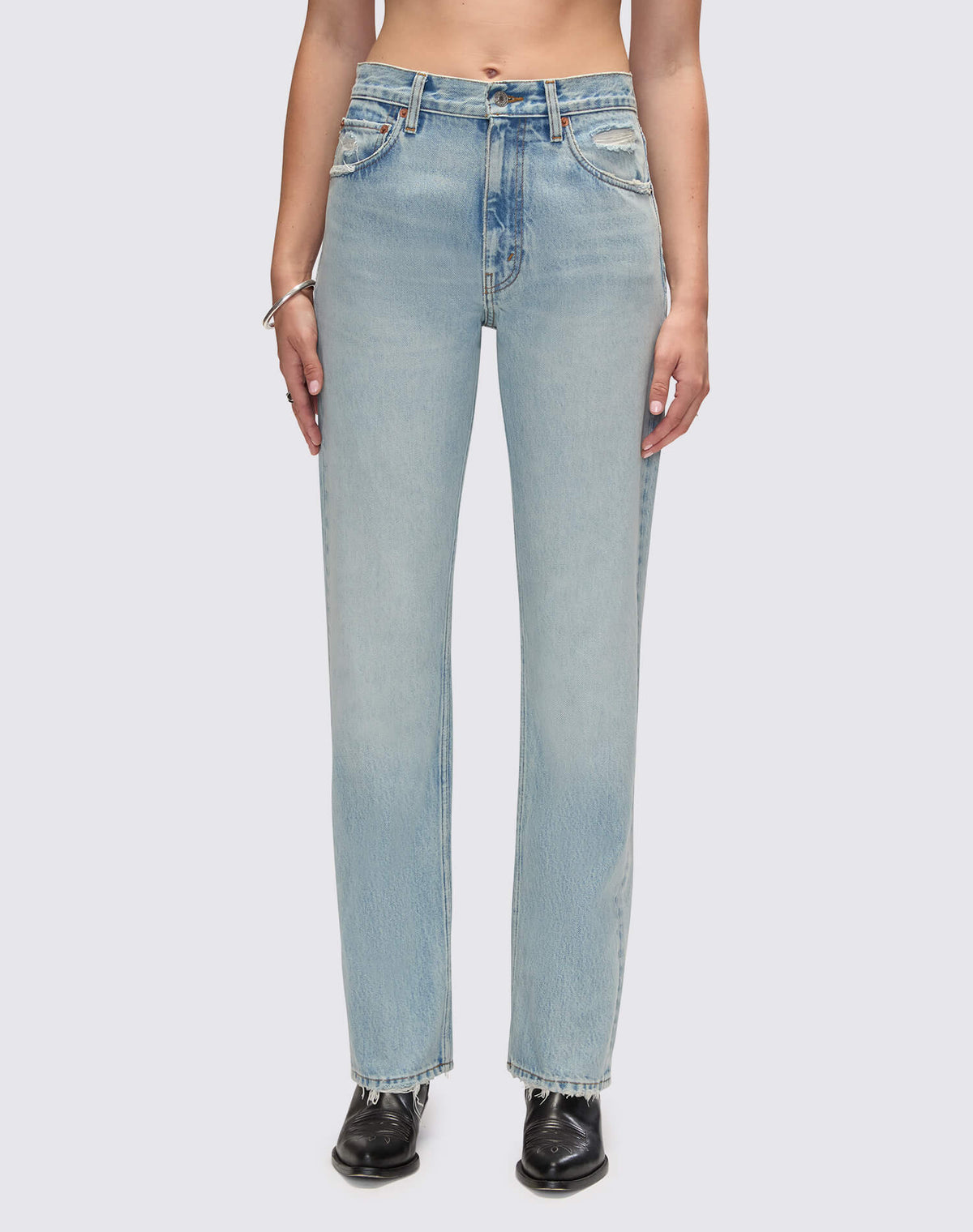 RE/DONE THE BLONDIE RIPPED TIDE