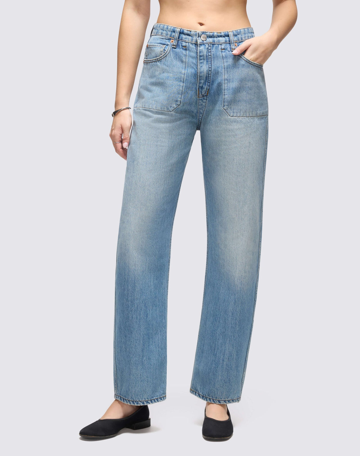 Re/Done THE REWIND JEAN- THUNDERSTRUCK