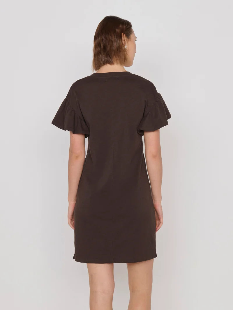 Nation LA Savannah Mini Dress Cocoa