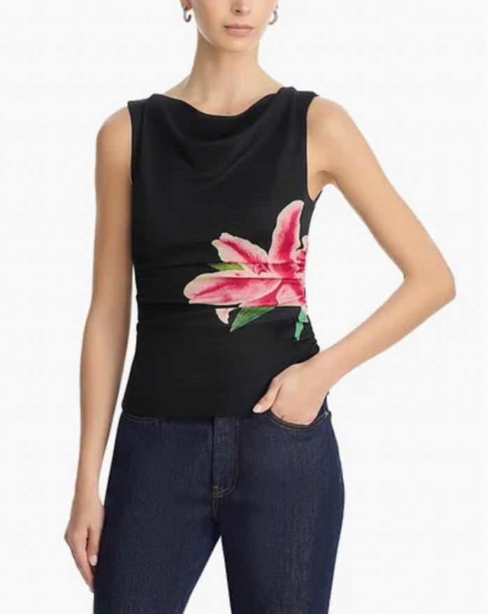 Rails Fete Top Peach Lily