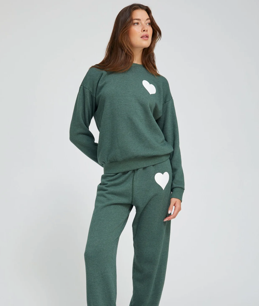 SPRWMN SAGE HEART SWEATSHIRT