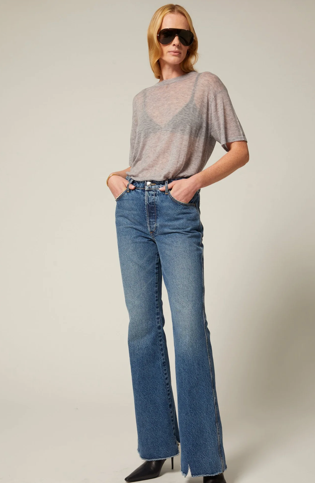 SPRWMN 5 Pocket Bootcut Denim EVA