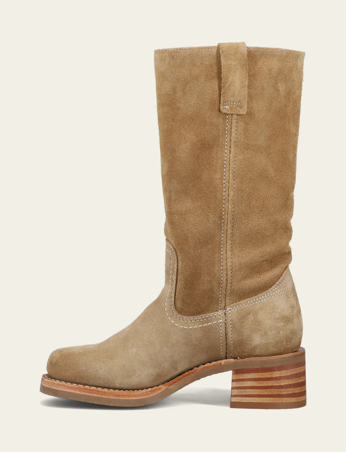 Frye Campus 12R - Tan Buck