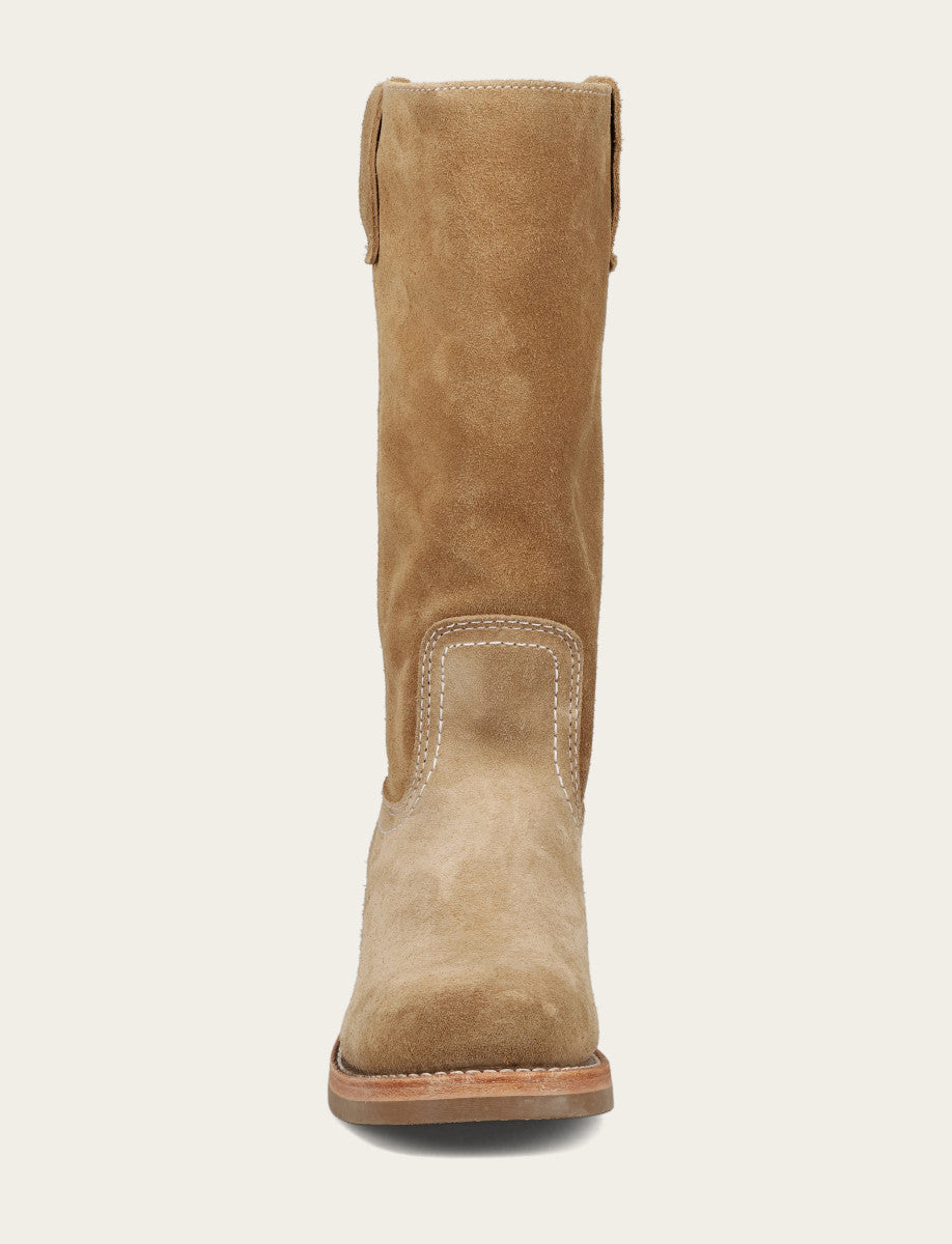 Frye Campus 12R - Tan Buck