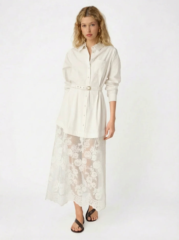 Cami NYC Niveen Midi Dress Macadamia