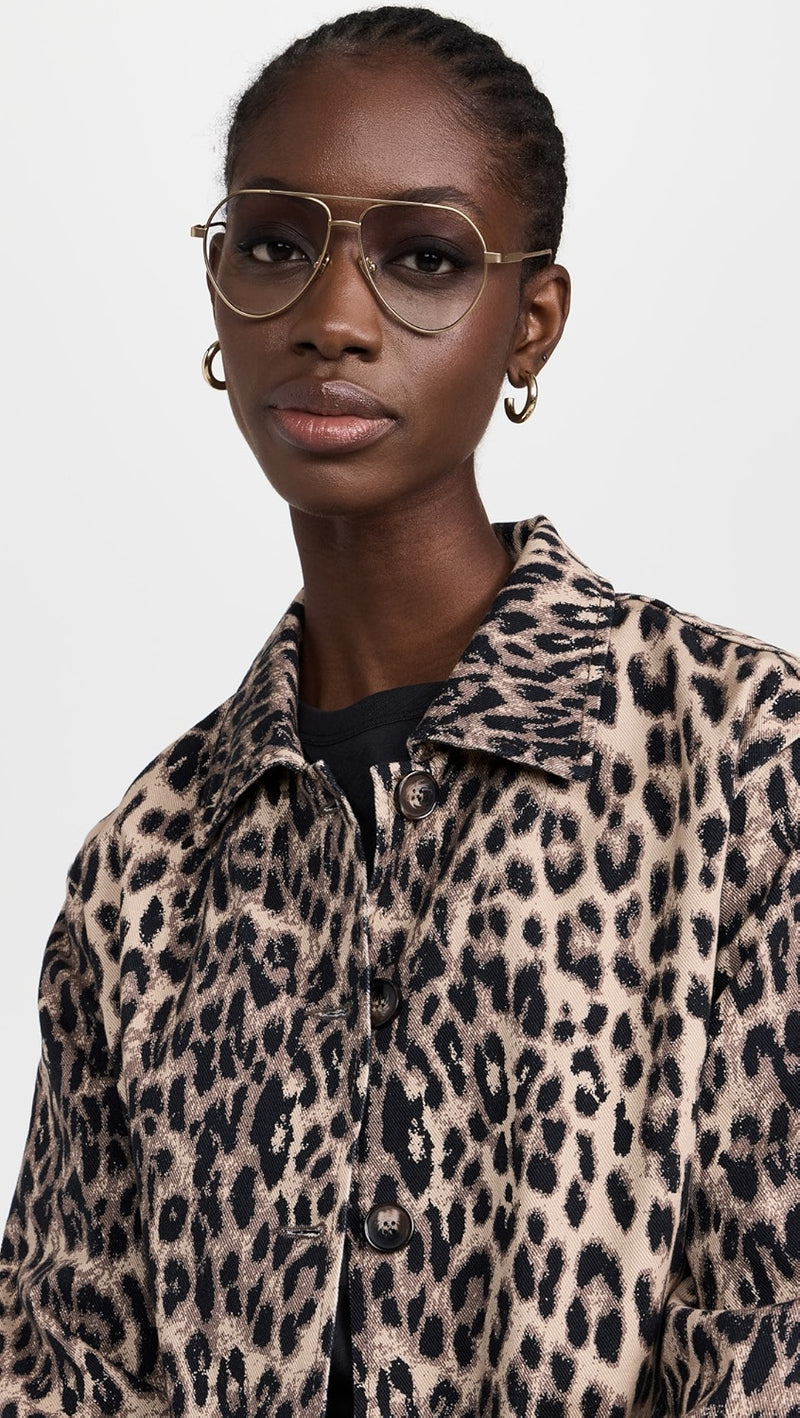 ELISA JOHNSON Sam Sunglasses Gold