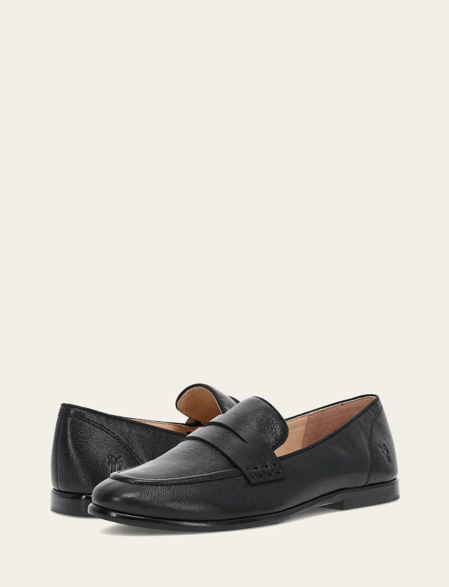 Frye FAITH LOAFER - Black Leather