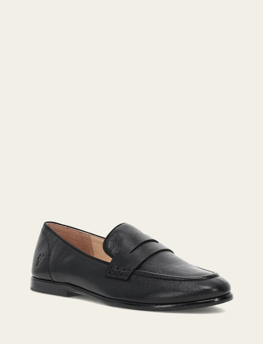 Frye FAITH LOAFER - Black Leather