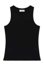 SPRWMN Cotton Racer Tank - Black