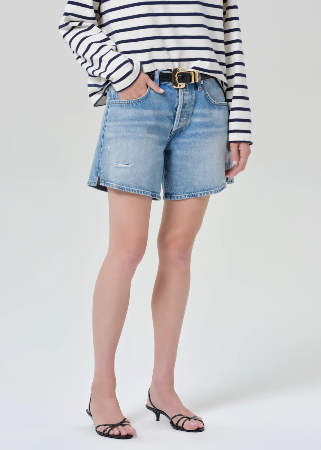 Citizens of Humanity Billie Relaxed Short In Sparrow