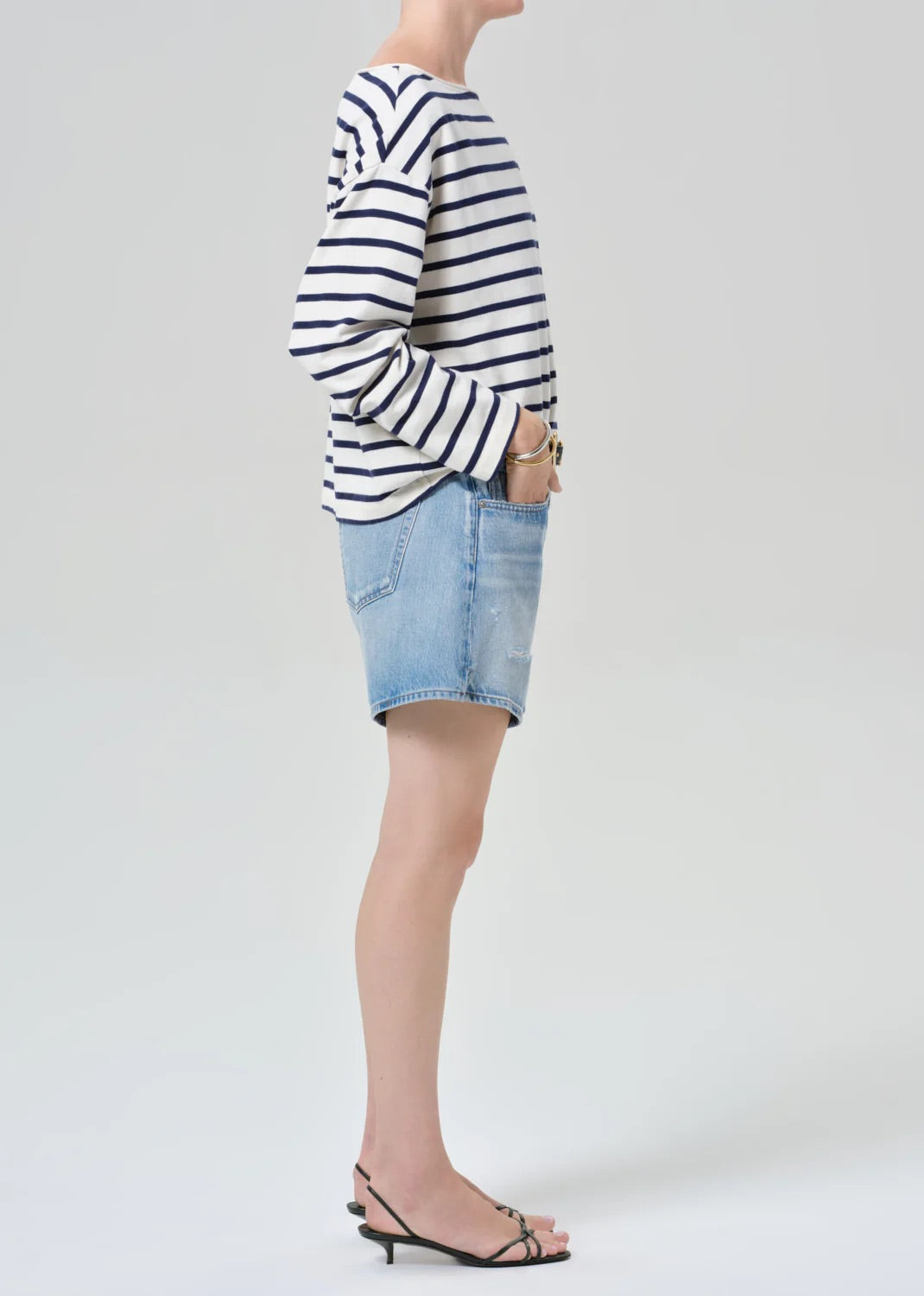 Citizens of Humanity Billie Relaxed Short In Sparrow