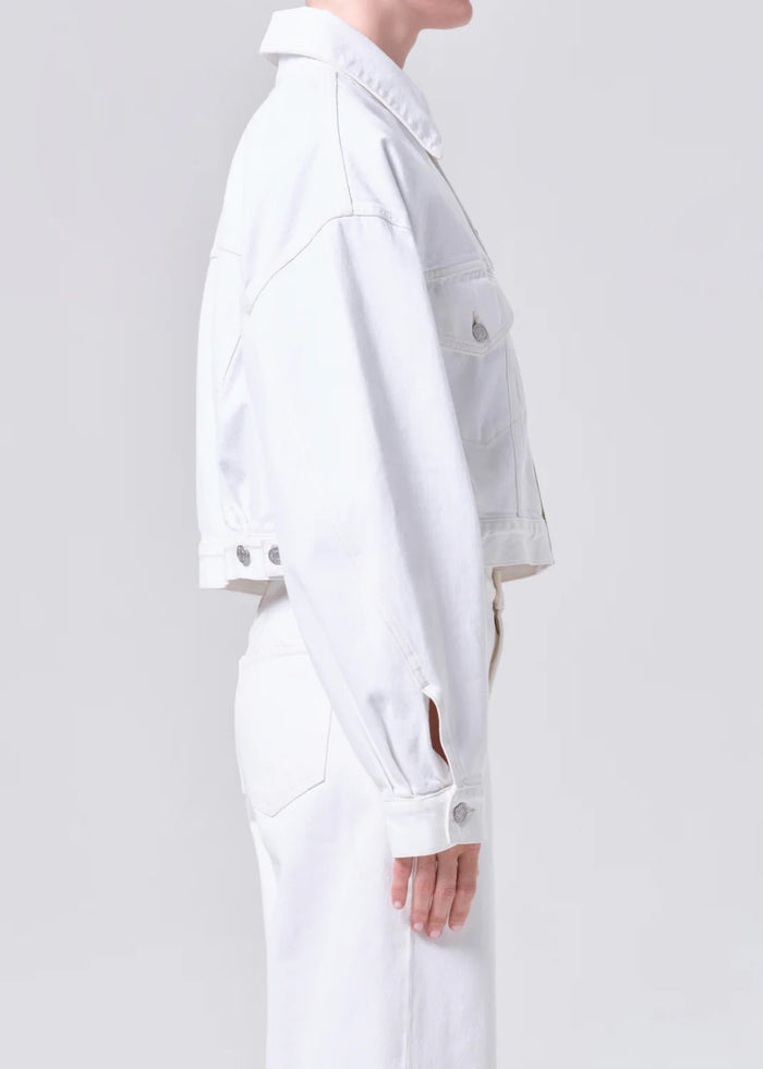 AGOLDE Palmer Jacket In Milkshake